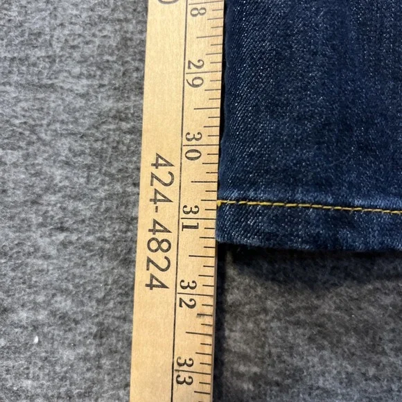 EUC! Michael Kors Women's Jeans 18W Blue Dark Wash Denim Logo - Picture 4 of 8